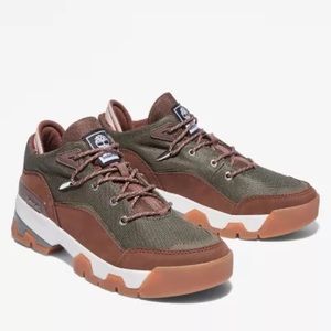 Timberland Euro Swift Low Hiking Boot Dark Brown Mesh